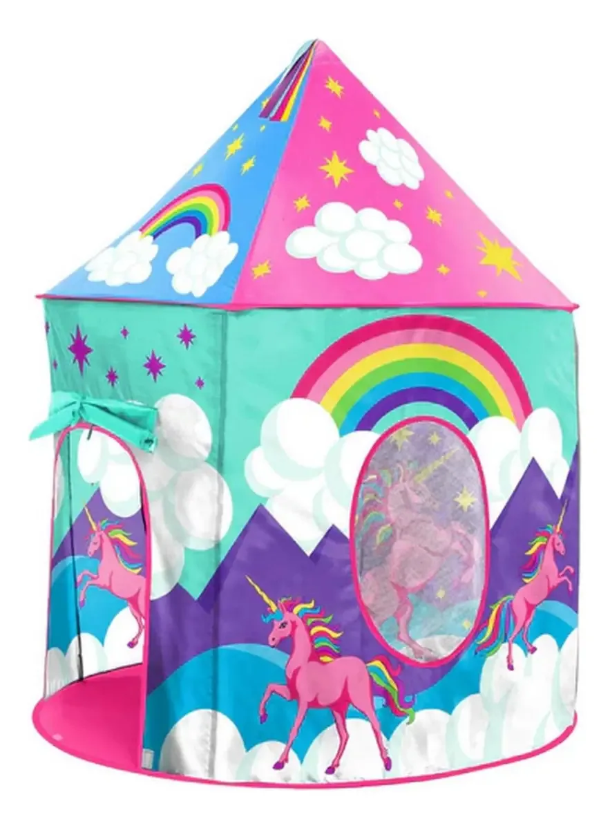 Barraca de acampamento infantil Unicorn Pony Color Multicolor