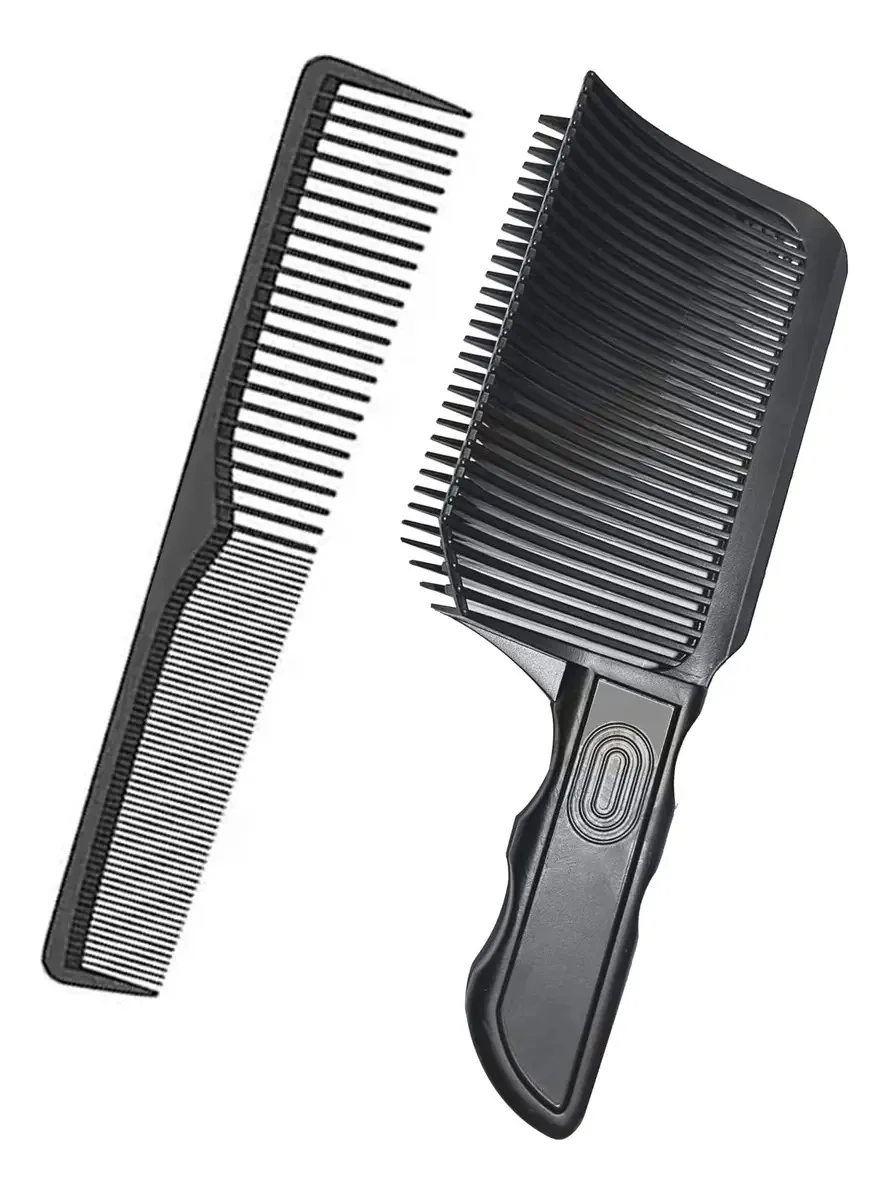 2 pentes de cabeleireiro para homens, resistentes ao calor, PE