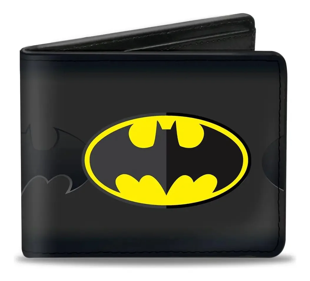 Carteira Batman - Preto Liso