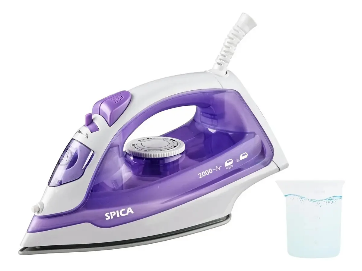 Ferro a vapor regulador de pulverização antiaderente Spica Sp-880