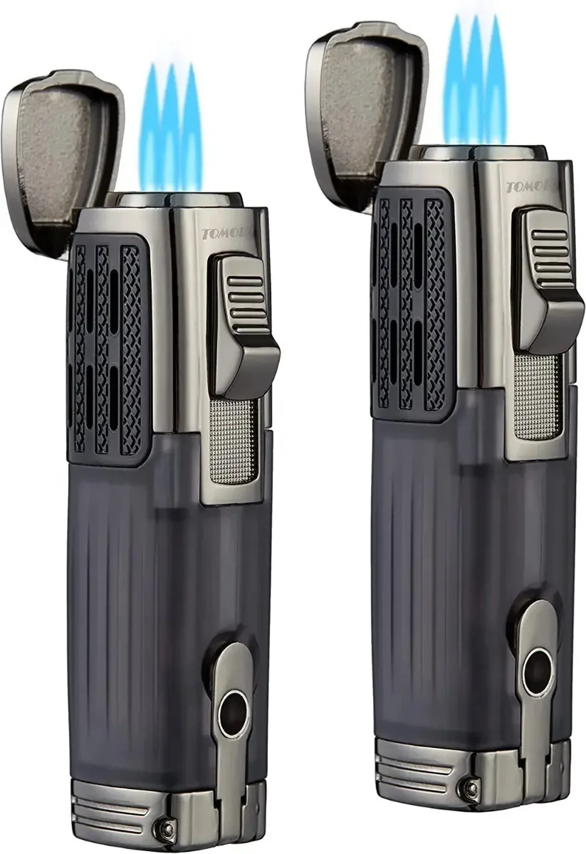 2 isqueiros de chama tripla recarregáveis Pure Drill Torch