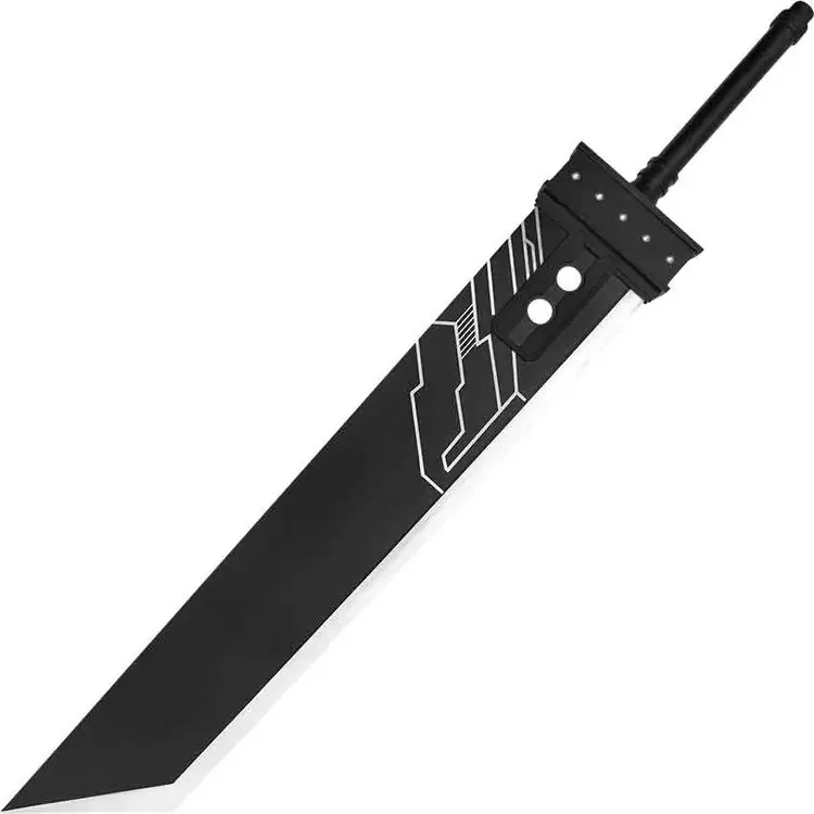 Cloudbuster Steel Cloud Sword (Final Fantasy) Cor preta