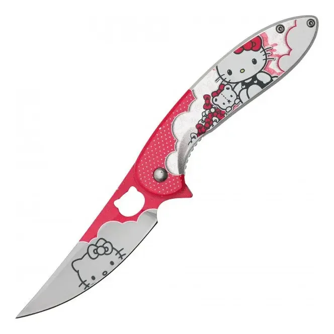 Faca de abertura assistida Hello Kitty Or Kuromi (Sanrio)