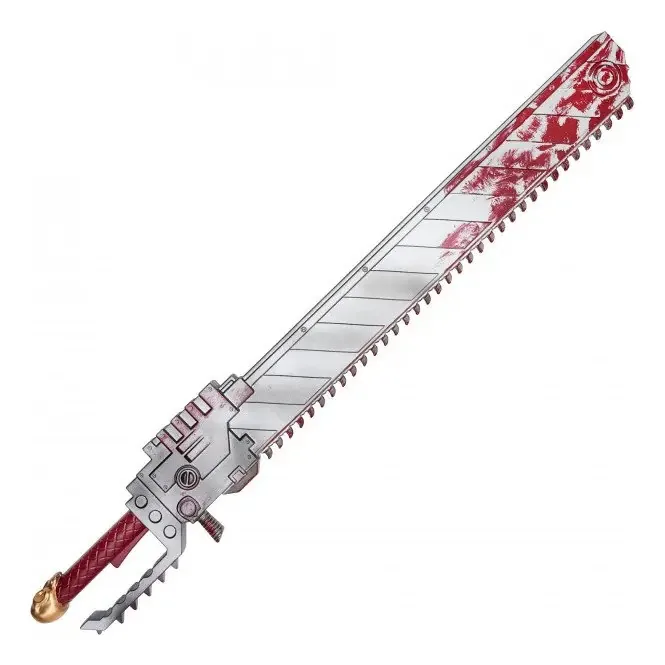 Chainsword De Foam (Warhammer 40k) Color Bloody