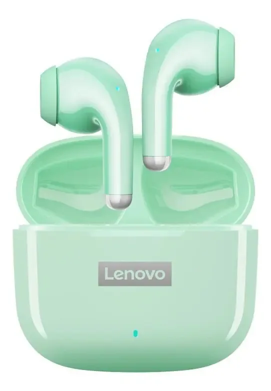 Edição de atualização do fone de ouvido Bluetooth Lenovo Lp4, cor verde