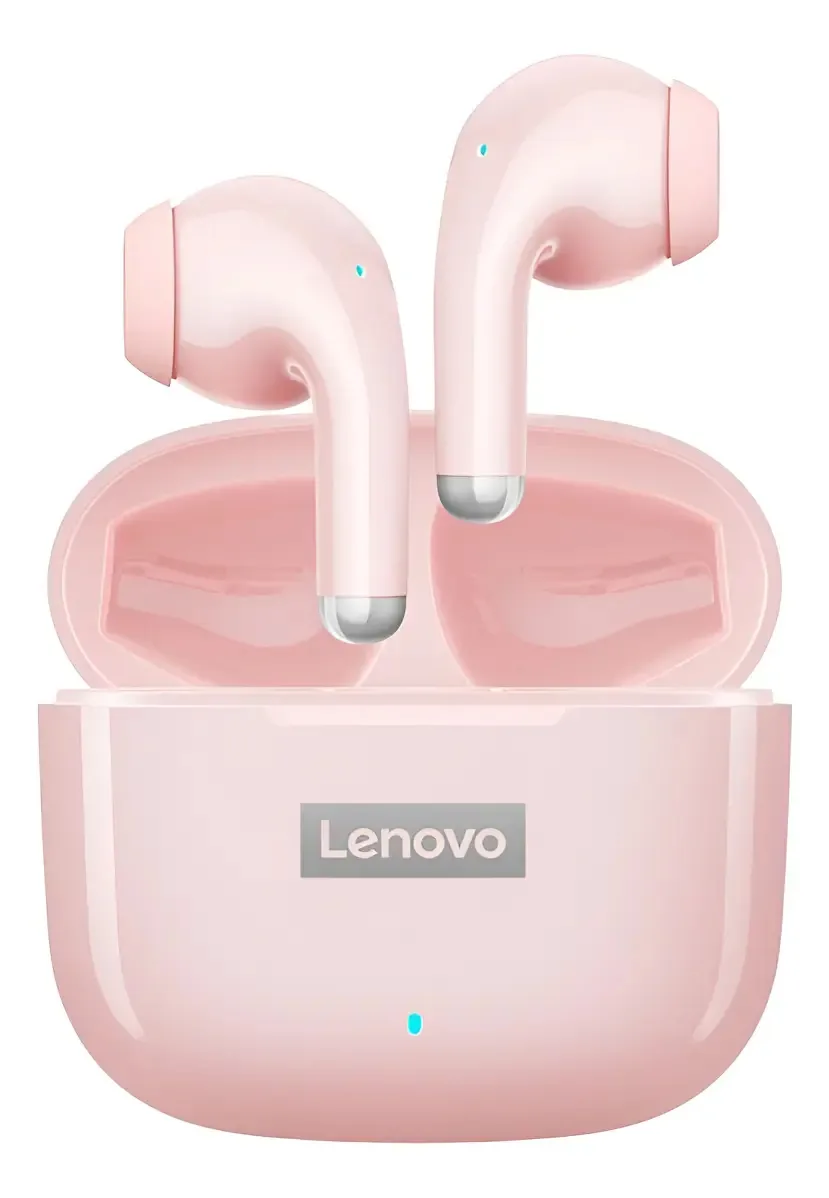 Edição de atualização do fone de ouvido Bluetooth Lenovo Lp4 rosa