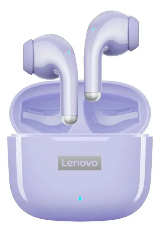 Edição de atualização do fone de ouvido Bluetooth Lenovo Lp40pro, cor roxa