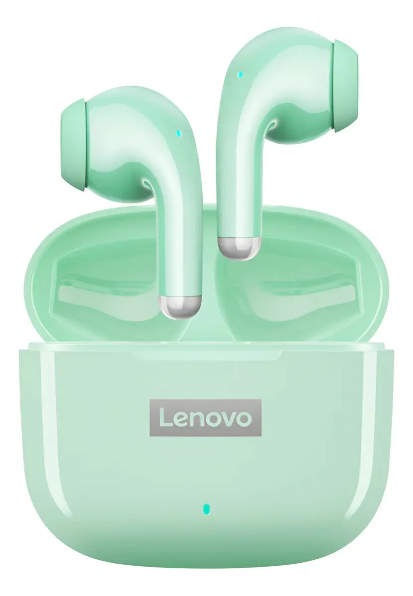 Edição De Atualização Do Fone De Ouvido Bluetooth Lenovo Lp4 Cor Verde