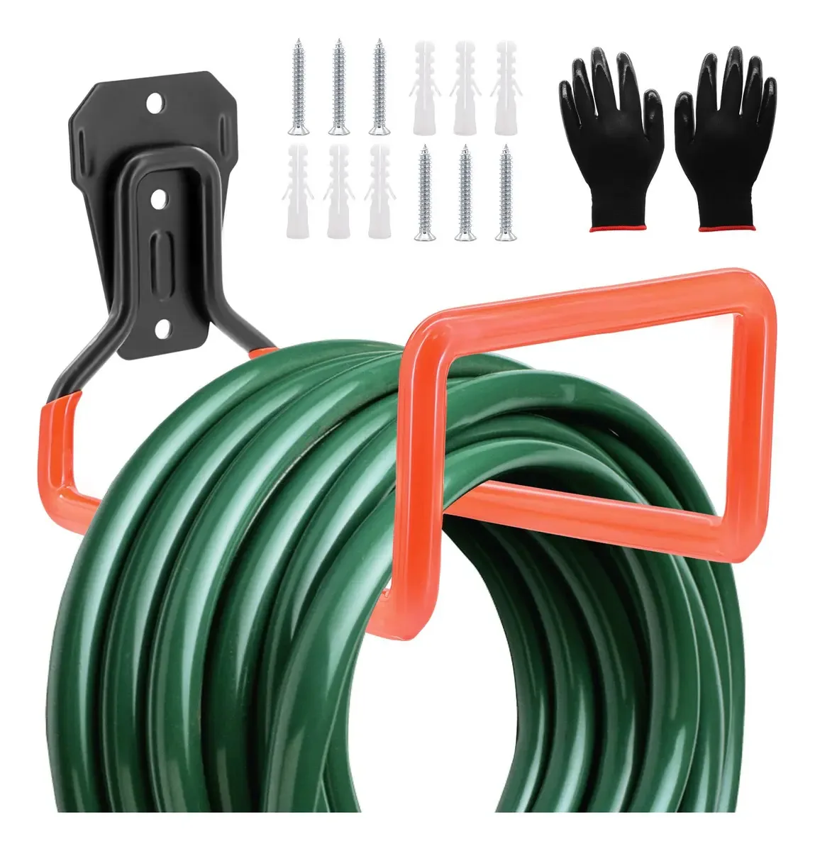 2 ganchos organizadores de mangueiras Hook Outdoor Hook