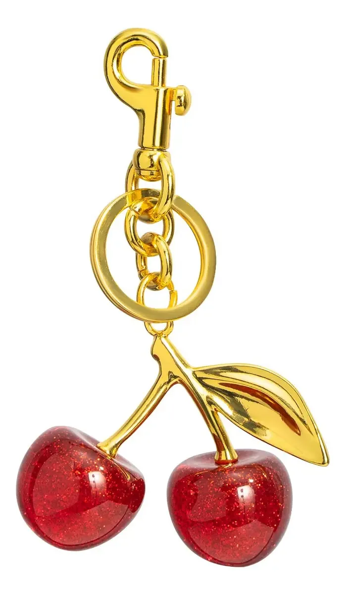 Chaveiros Poitvd Cherry para mulheres, chaveiros de carro