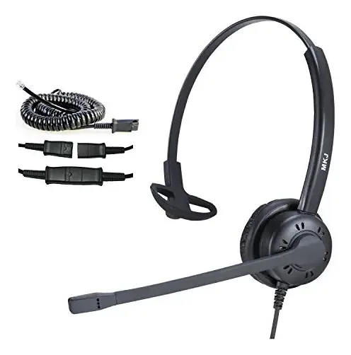 Fone de ouvido de telefone Cisco Mkj com microfone com