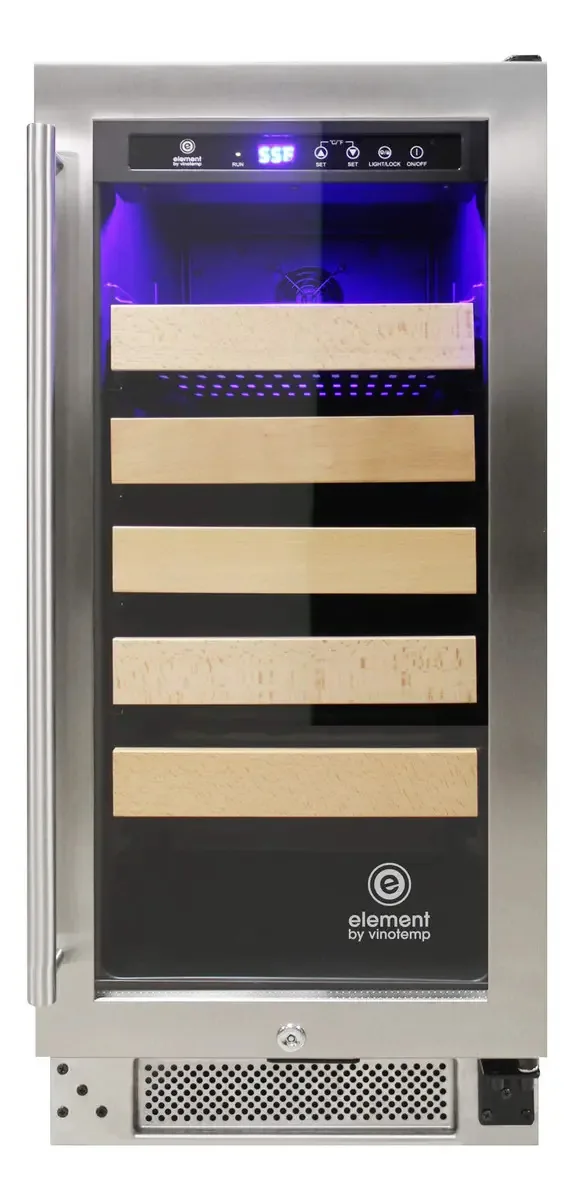 Série Vinotemp EL-33WcSt Connoisseur - Refrigerador de vinho