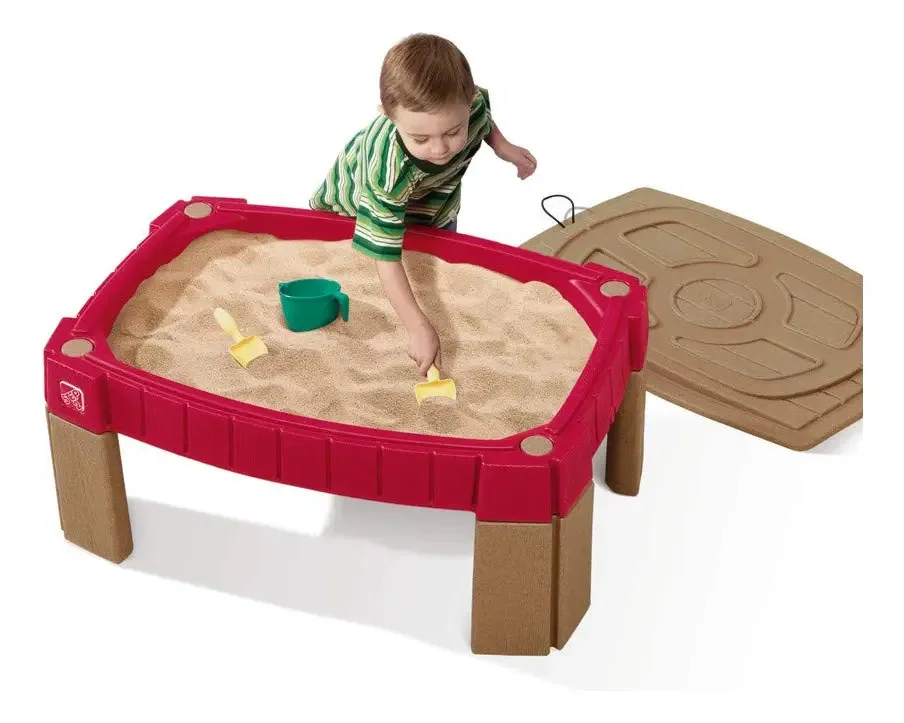 Etapa 2: mesa de areia naturalmente divertida