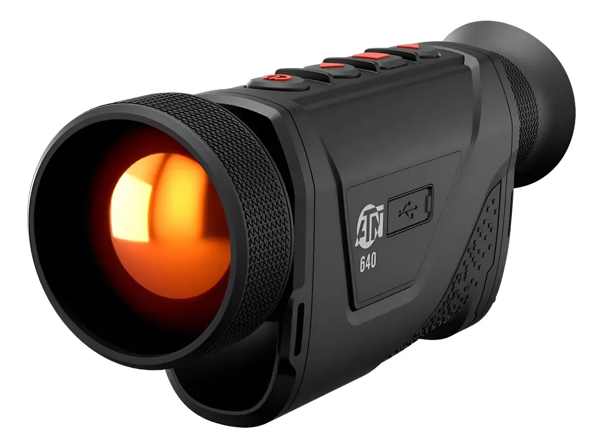 Atn Blazehunter Pro 3.5-1.102x1.969 em monocular térmico,. Cor Verde escuro