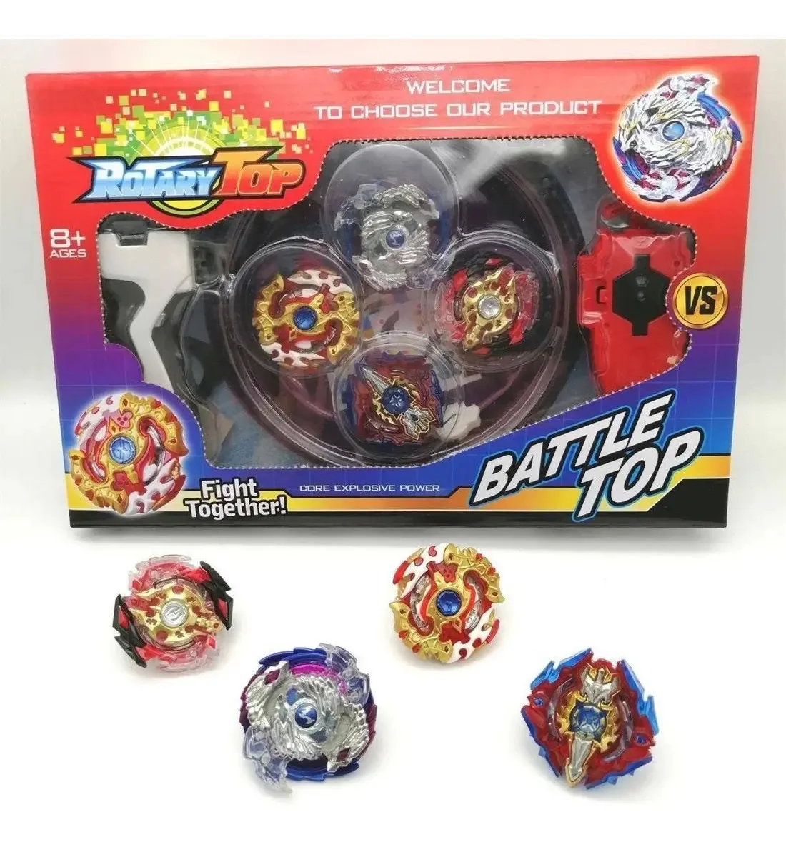 Trompo Bleyblade com Burst Beyblade Stadium 2