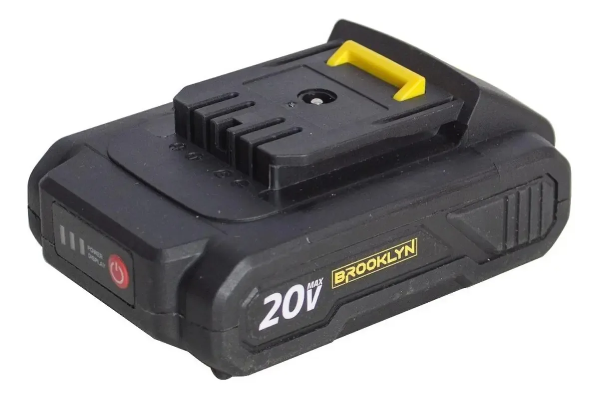 Bateria de 20v 1.5mah para ferramentas e brocas do Brooklyn