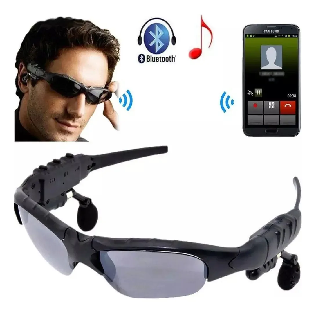 Óculos de sol Bluetooth, fones de ouvido sem fio viva-voz, ciclismo, condução, montanhismo, modelo especial para atividades ao ar livre