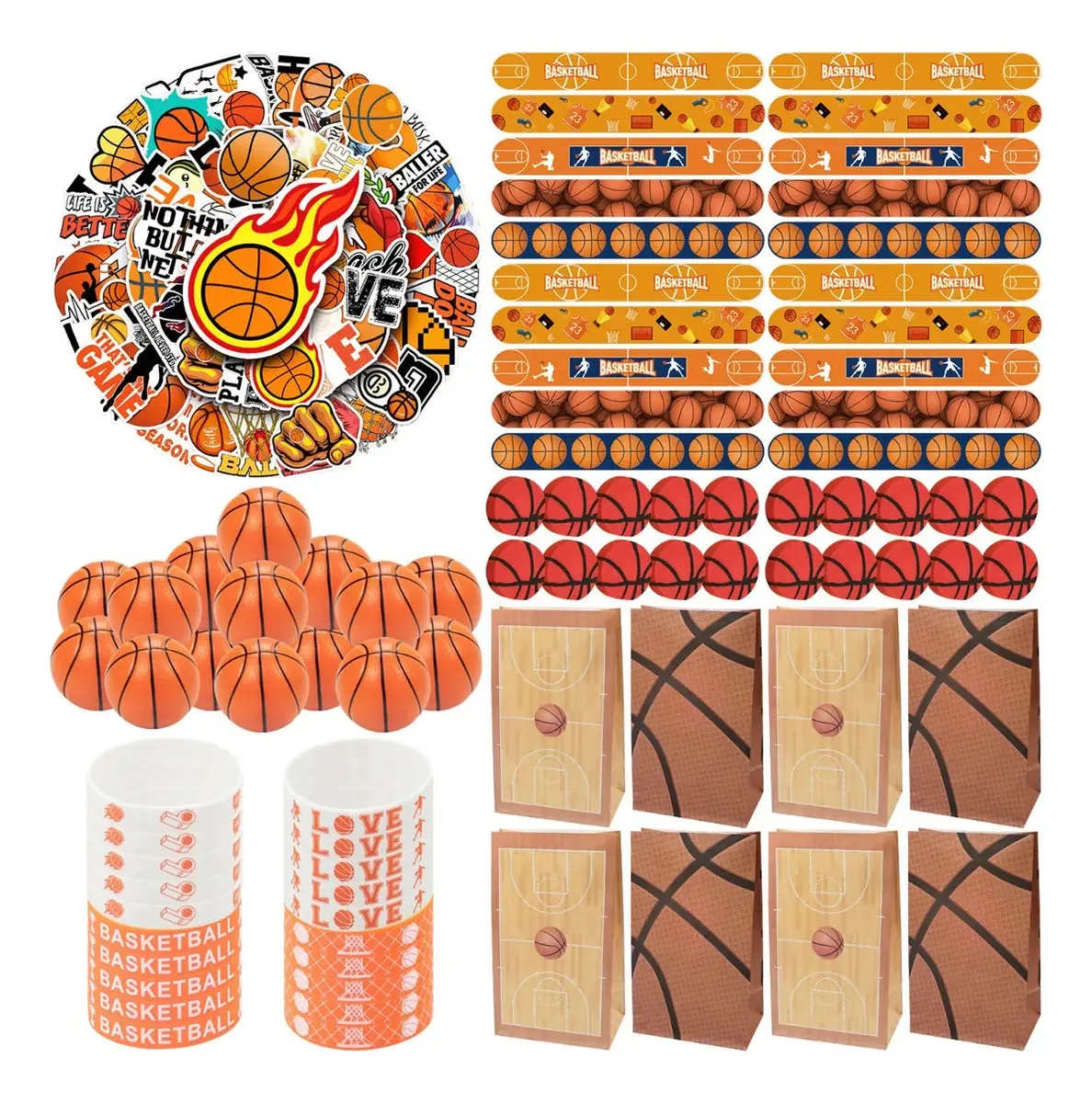 Ofertas de festas de basquete, temas de basquete
