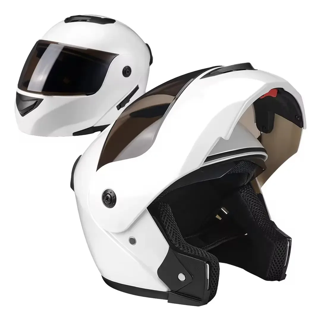 Capacete de neblina de motocross dobrável