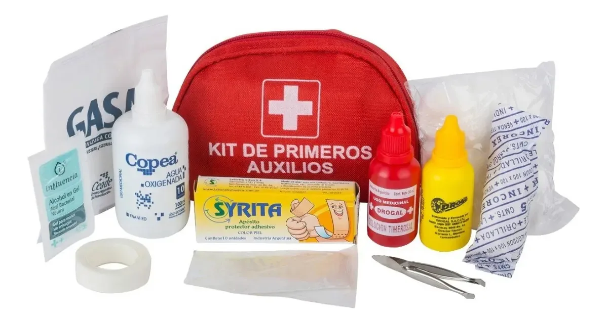 Kit de primeiros socorros Estojo portátil de 20 elementos para carro modelo Pe