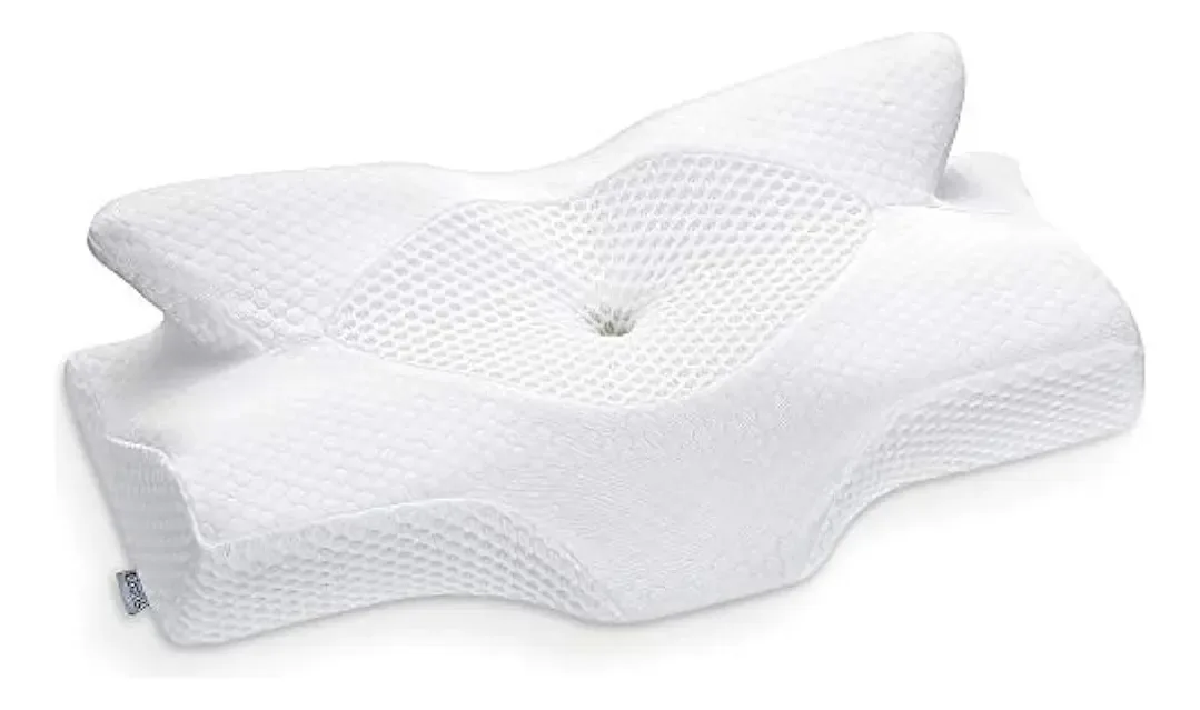 Almofada de espuma viscoelástica cervical Elviros, travesseiros