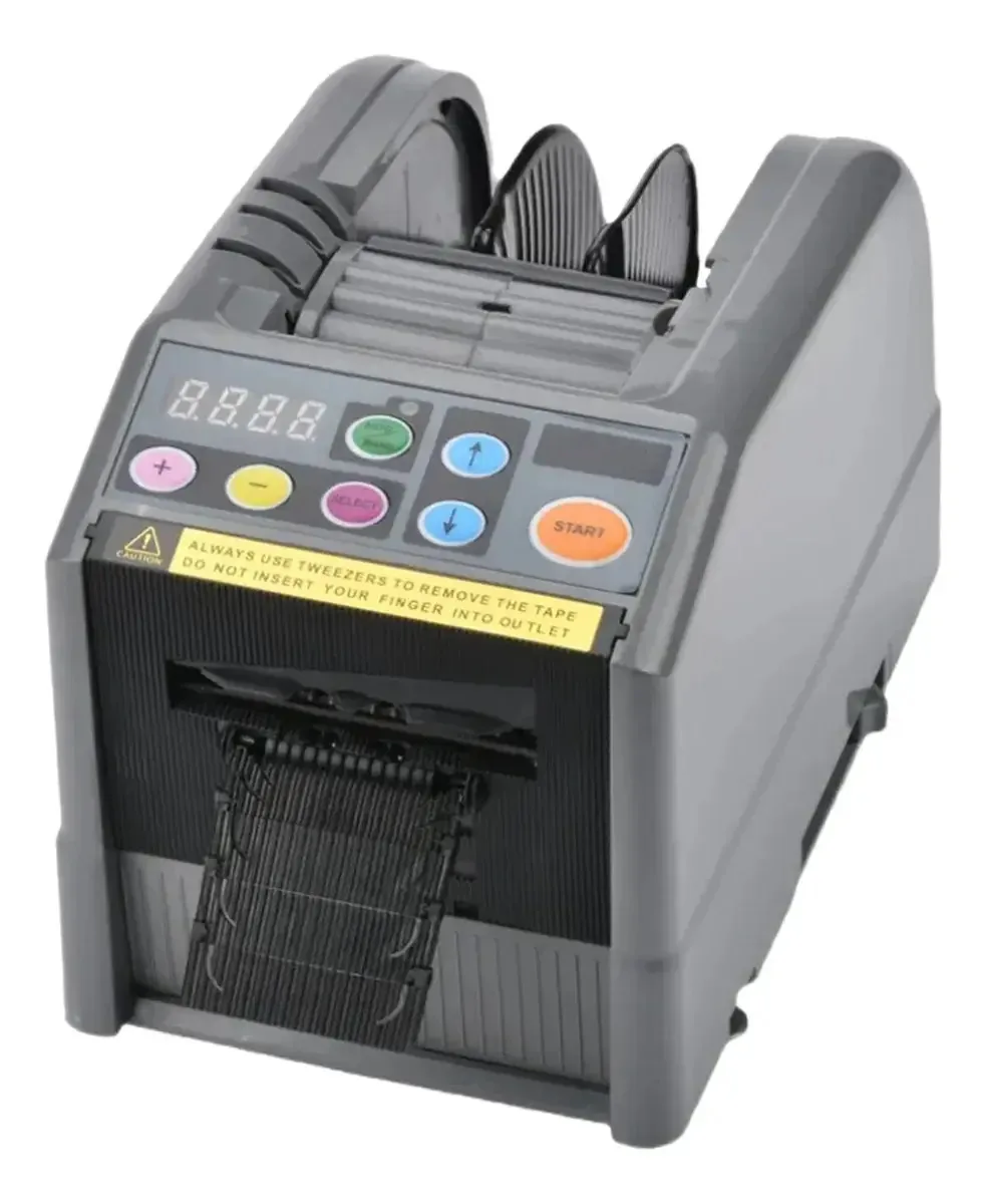 Dispensador de Fita Cortadora de Fita Elétrica Automática Cor Preta