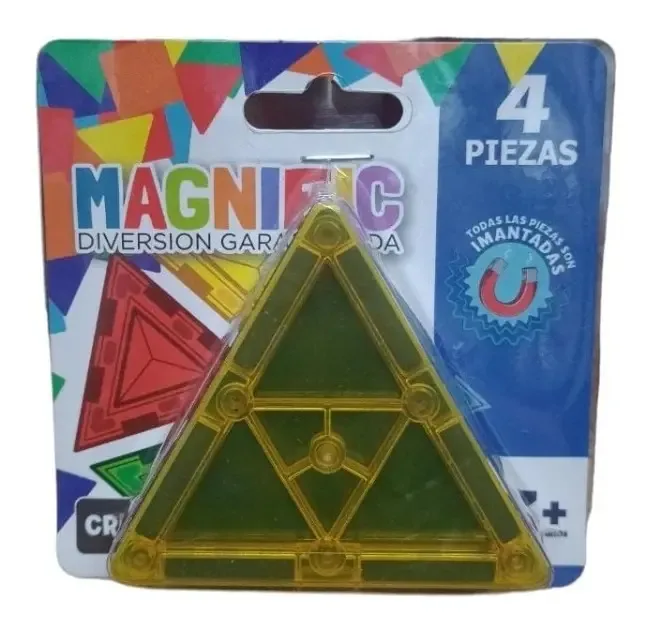 Azulejos magníficos, blocos didáticos, 4 triângulos