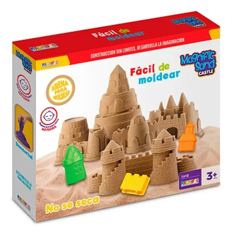 Magnific Sand Castle Magic Arena em cores multicoloridas