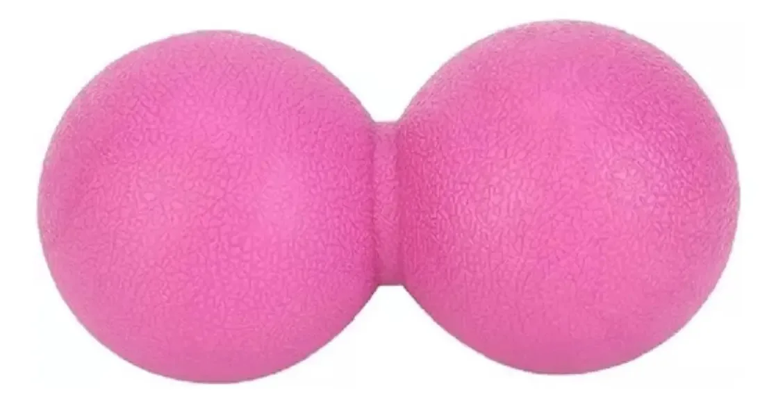 Bola de massagem Pink Mani Pilates - Estimulação de massagem sólida