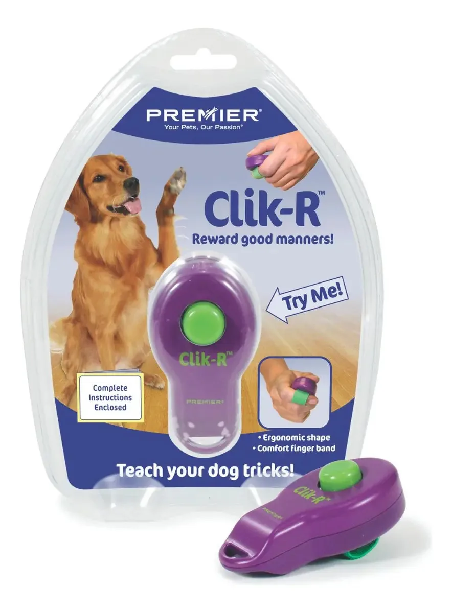 Clicker Pet Adestramento P/ Cães Amicus Recompensas Click-r