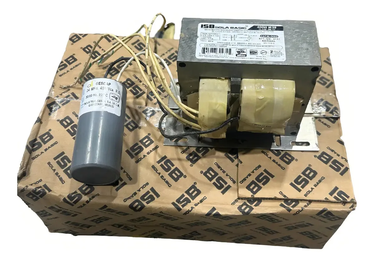 Lâmpada aditiva de metal Balastro 400w M59 Isb