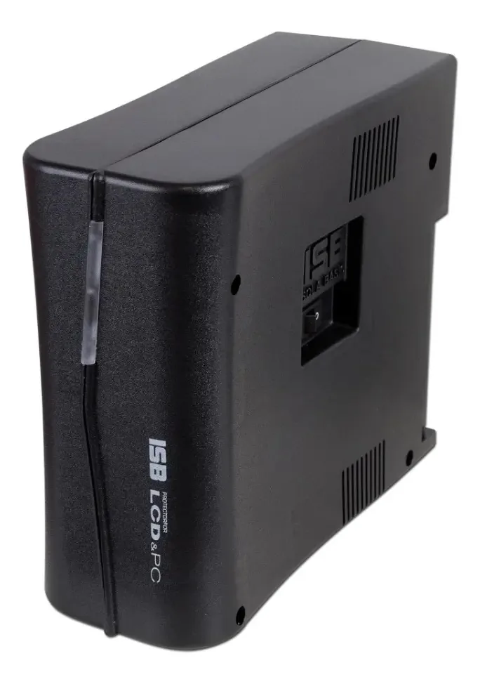 Sola Basic sem interrupção, 450va, 8 contatos. Cor: Preto