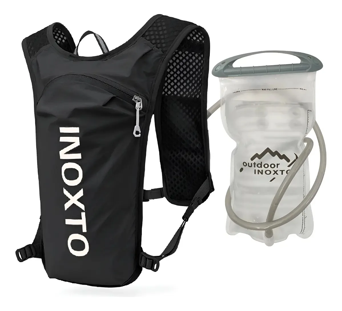 Mochila de corrida de hidratação respirável de 5 litros