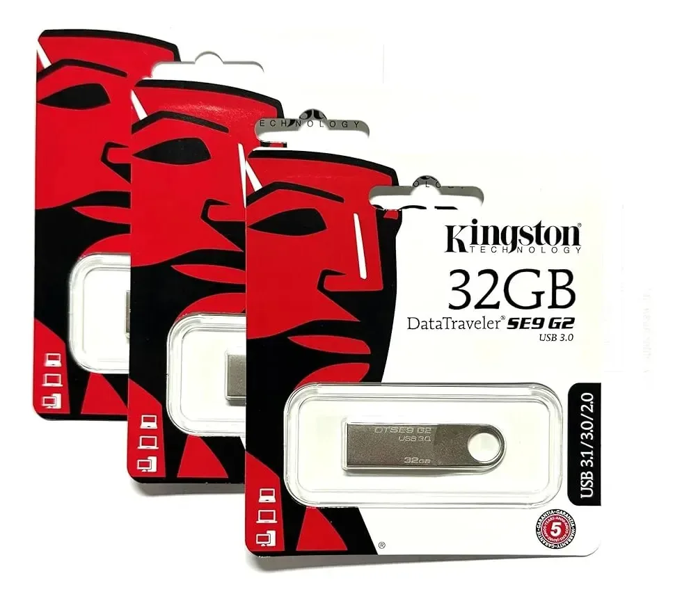 Pen drive Kingston Se9 32gb USB 3.1 Metal Grey