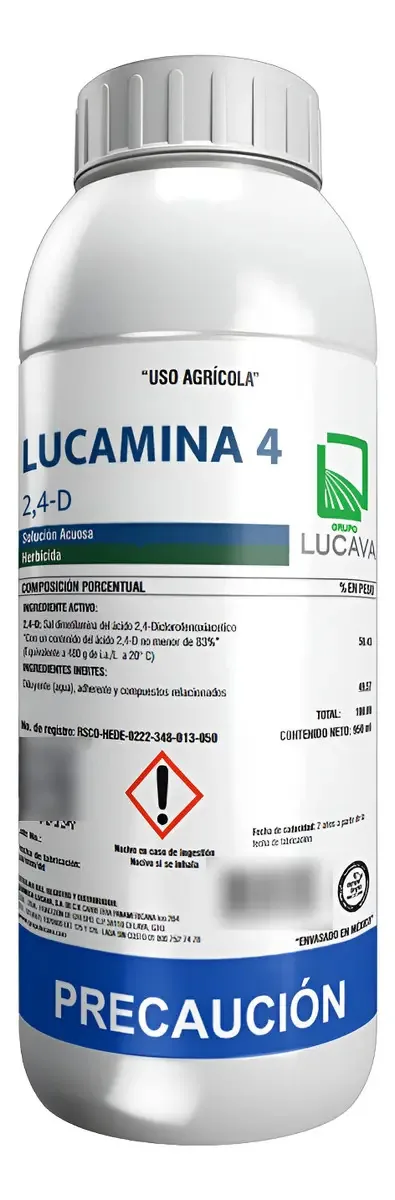 Herbicida para grama elimina trevo, folha larga 2,4 D 950 ml