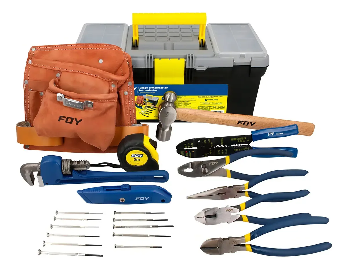 Caixa de Ferramentas com Kit de Ferramentas 26 Peças
