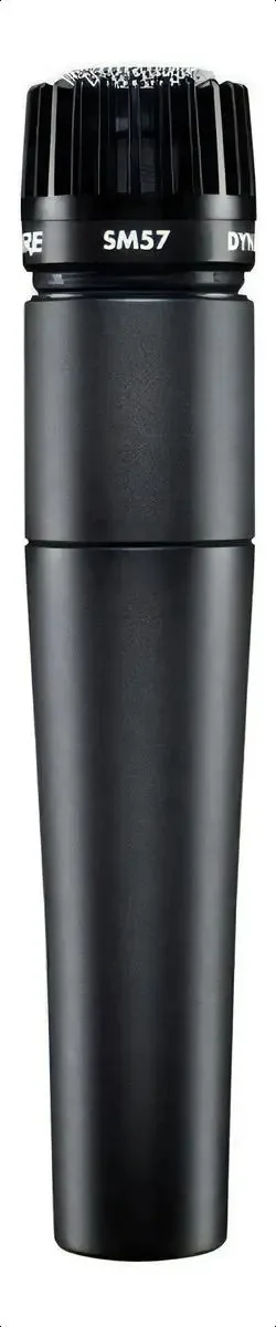Microfone de instrumento Shure Sm57 - preto