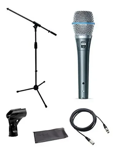 Microfone condensador supercardióide Shure Beta 87 A Vo