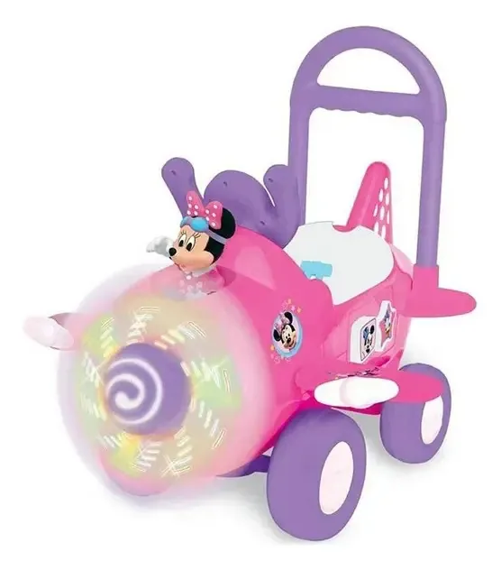 Minnie Mouse Airplane Runner com luz rosa e sons