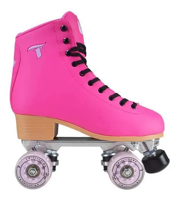 Patins Quad Traxart Foxxy - Rosa - 5 (usa) - 36/37 (br)