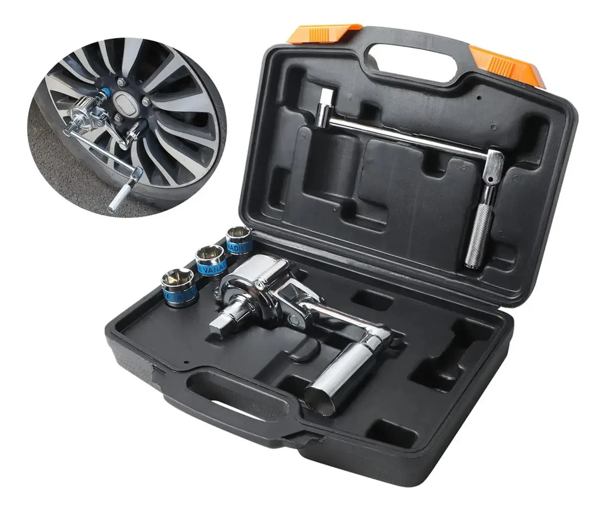 Ferramenta de extração de 1/2 porca com chave de torque 320n