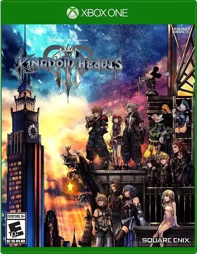 Kingdom Hearts Iii Para Xbox One Mídia Física
