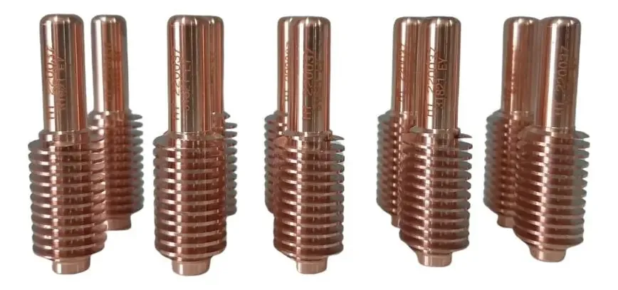 10 Pçs-eletrodo Plasma 100a Hypertherm Pmx1250/1650 - 220037