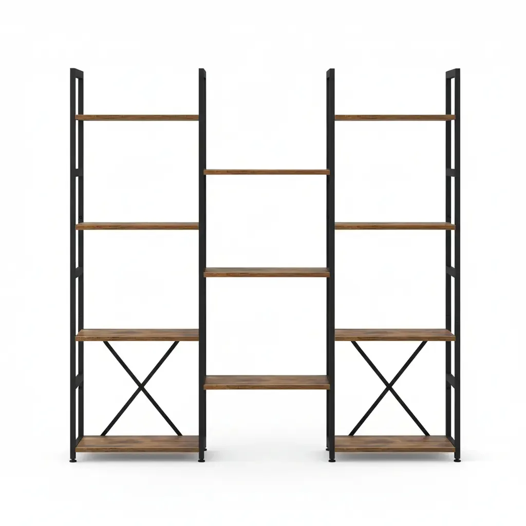 Prateleira organizadora de estantes minimalistas modernas Faijia, prateleiras de metal de 11 camadas, rack de armazenamento