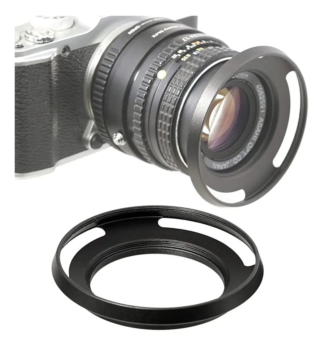 Capa de lente Fotasy 49mm para Leica Canon Nikon e muito mais
