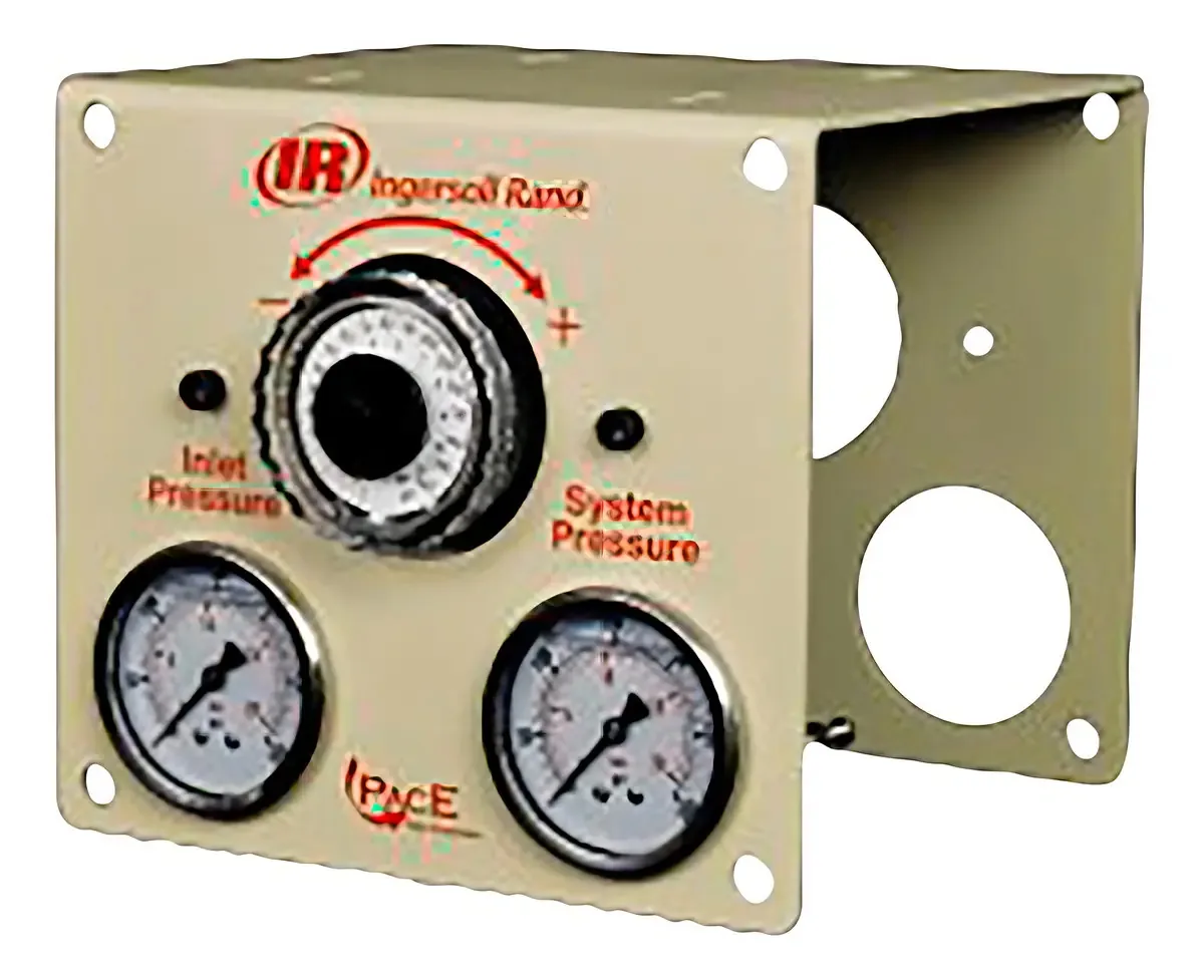 Controlador de fluxo Ingersoll Rand Pace da esquerda para a direita