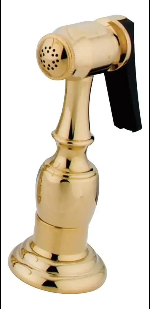 Cozinha com torneira de cozinha Kingston Brass Gourmetier Kbspr2