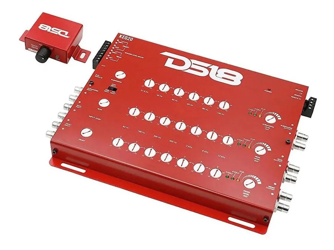 Equalizador Crossover Ds18 Keq20 de 20 canais