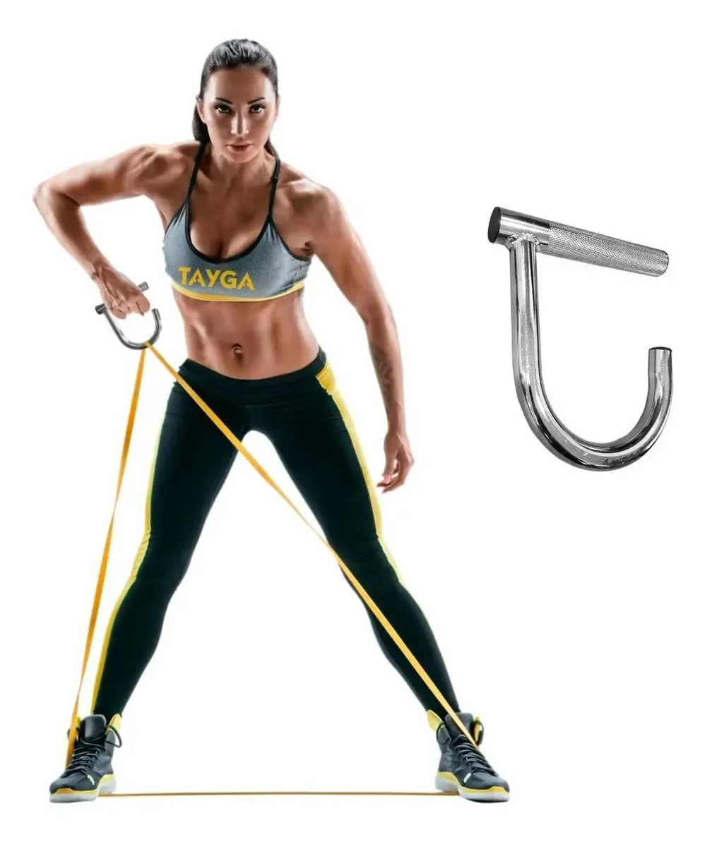 Punho de metal curvo para cordas e cordas Tayga