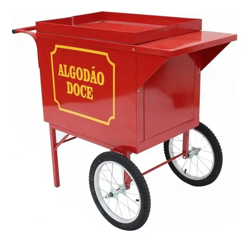 Carrinho De Algodão Doce Retro Sem Maquina